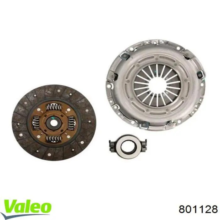 Kit de embraiagem (3 peças) 801128 VALEO