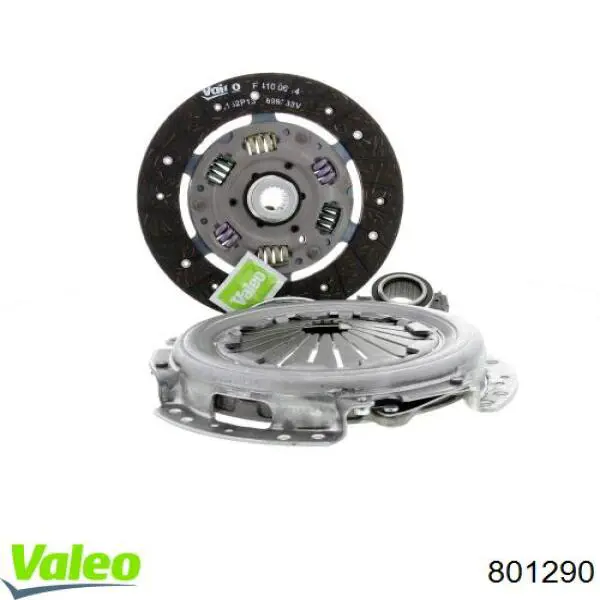 Kit de embraiagem (3 peças) 801290 VALEO