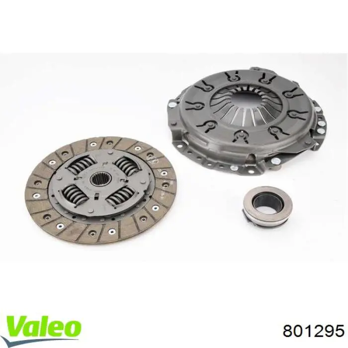 Kit de embraiagem (3 peças) 801295 VALEO