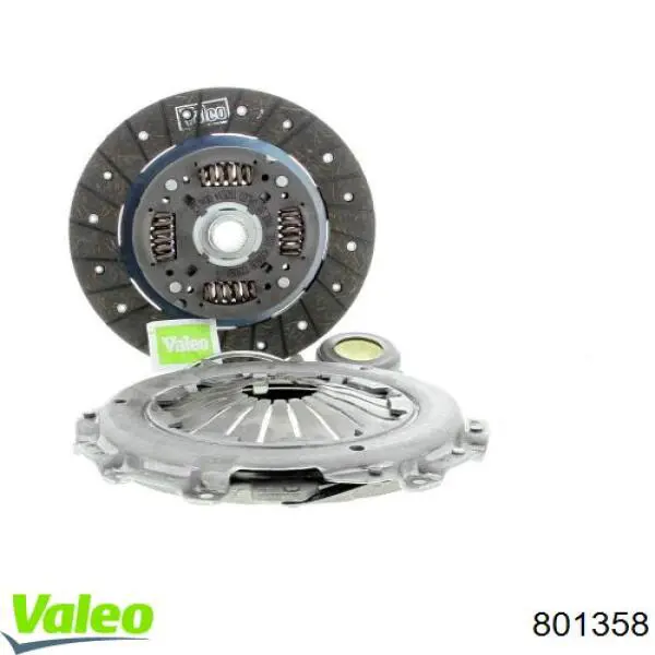 Kit de embraiagem (3 peças) 801358 VALEO
