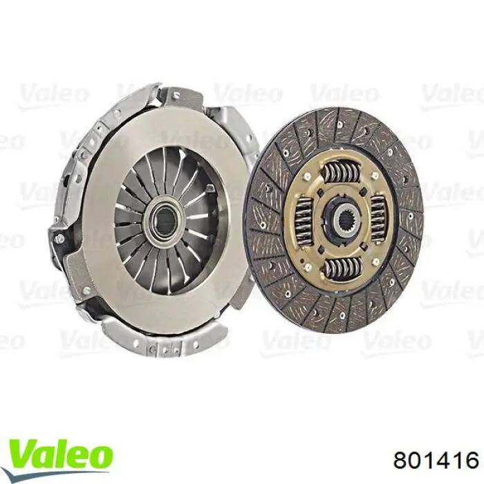 Kit de embraiagem (3 peças) 801416 VALEO