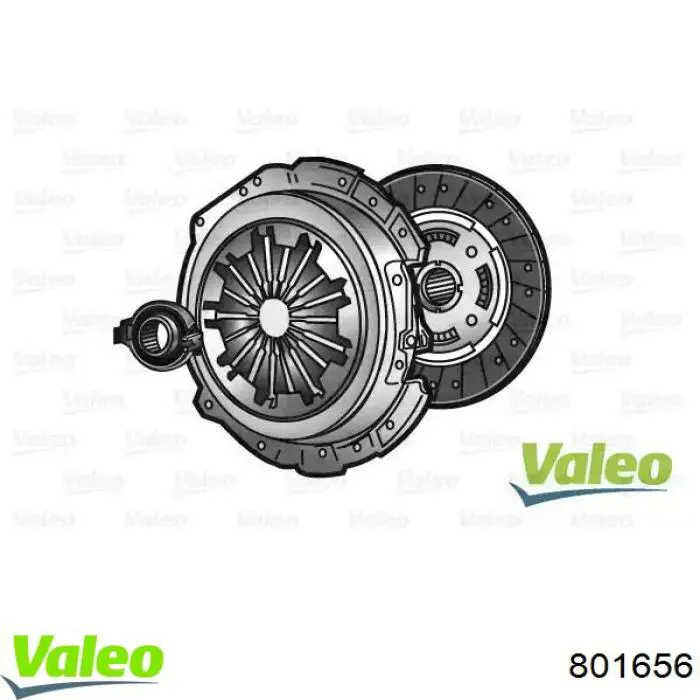 Compre 801656 VALEO Kit de embraiagem (3 peças)