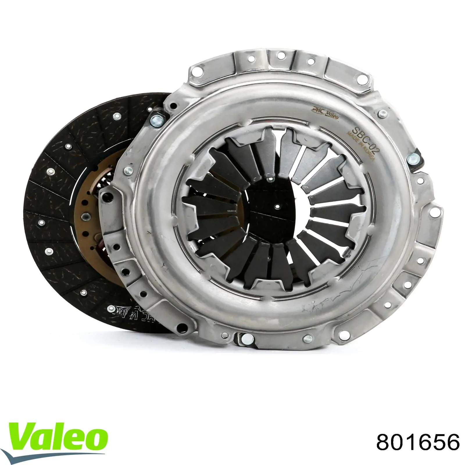 Kit de embraiagem (3 peças) 801656 VALEO
