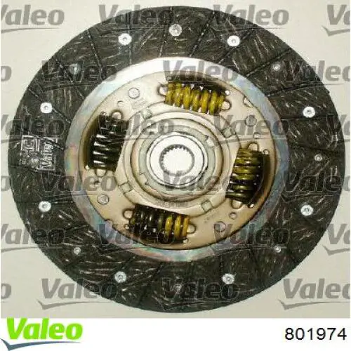 Kit de embraiagem (3 peças) 801974 VALEO