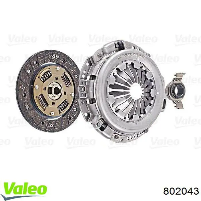 Cesta de embraiagem VALEO 802043 preço, a partir de 46,35 USD