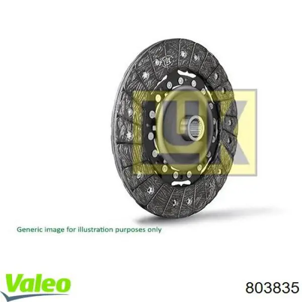 Disco de embraiagem VALEO 803835 preço, a partir de 65,79 USD