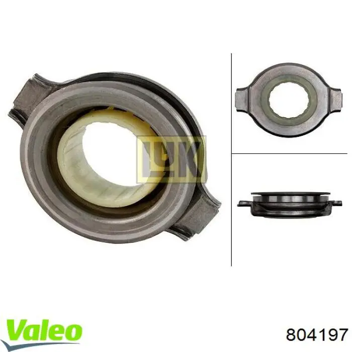 804197 VALEO Rolamento de liberação de embraiagem