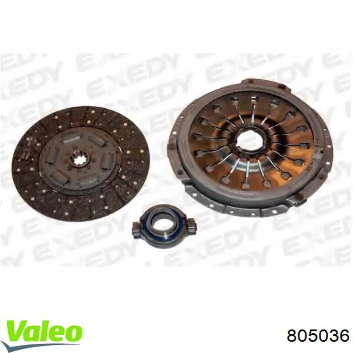 Kit de embraiagem (3 peças) VALEO 805036 preço, a partir de 430,23 USD