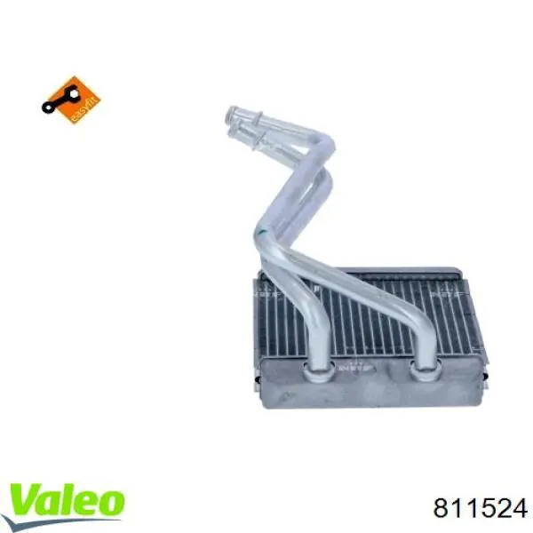 Radiador de forno (de aquecedor) VALEO 811524 preço, a partir de 62,99 USD