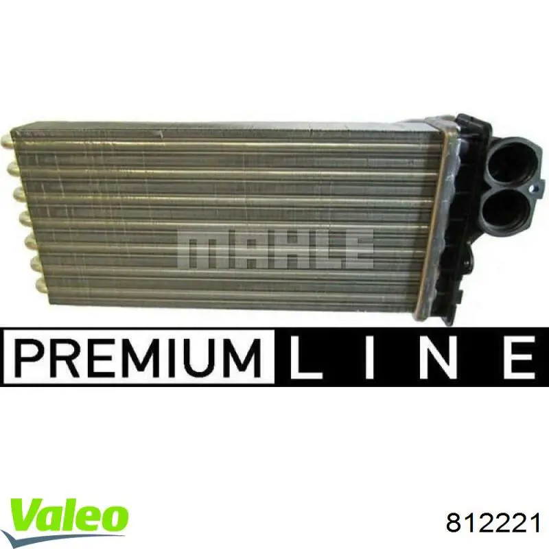 Compre 812221 VALEO Radiador de forno (de aquecedor)
