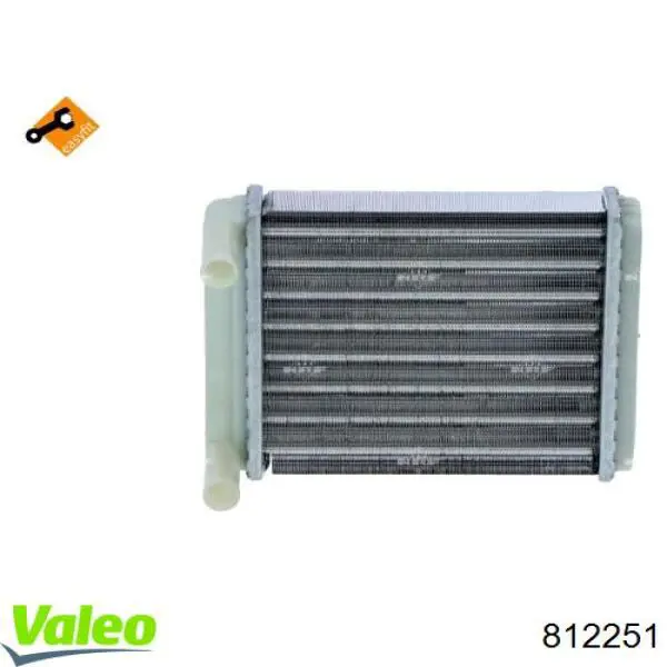 Compre 812251 VALEO Radiador traseiro de forno (de aquecedor)