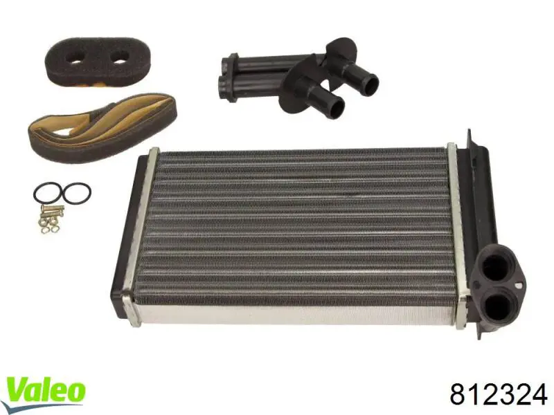 Radiador de forno (de aquecedor) 812324 VALEO