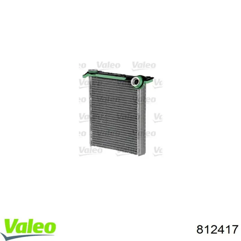 Radiador de forno (de aquecedor) VALEO 812417 preço, a partir de 87,24 USD