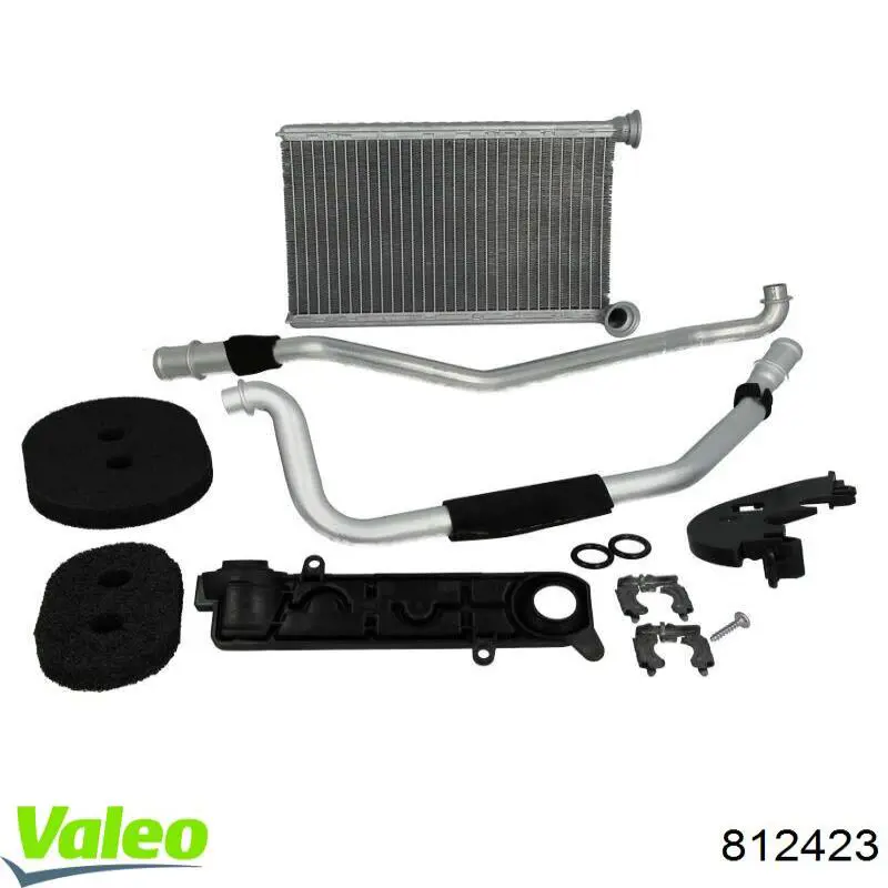Radiador de forno (de aquecedor) VALEO 812423 preço, a partir de 77,01 USD