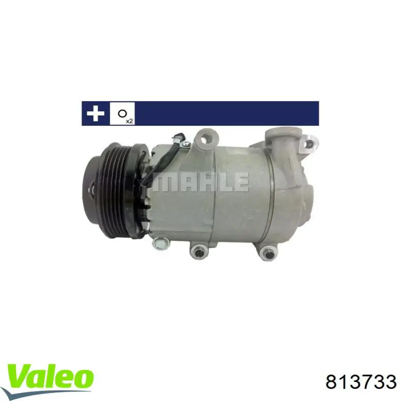 Compre 813733 VALEO Compressor de aparelho de ar condicionado