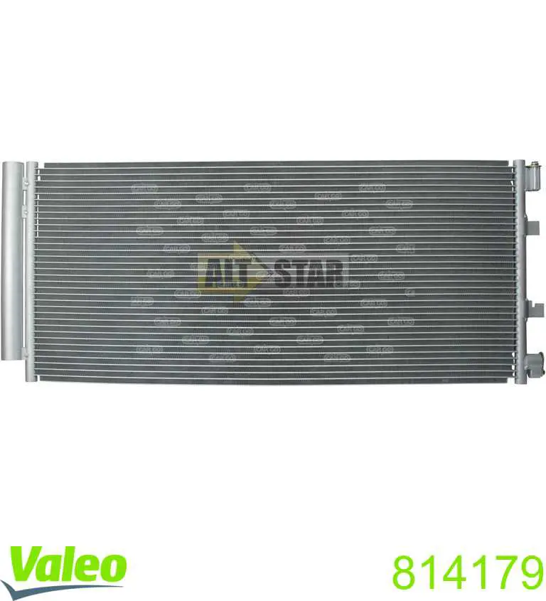 814179 VALEO Radiador de aparelho de ar condicionado