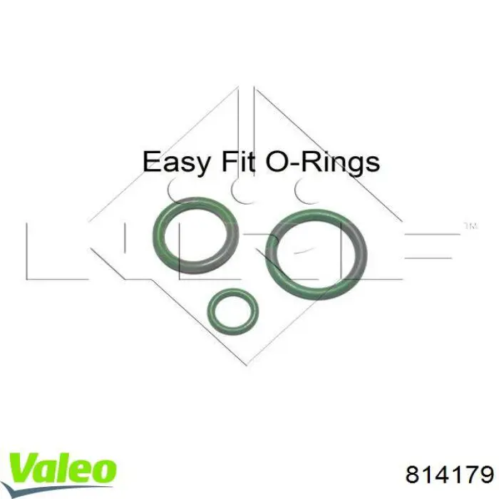 Radiador de aparelho de ar condicionado VALEO 814179