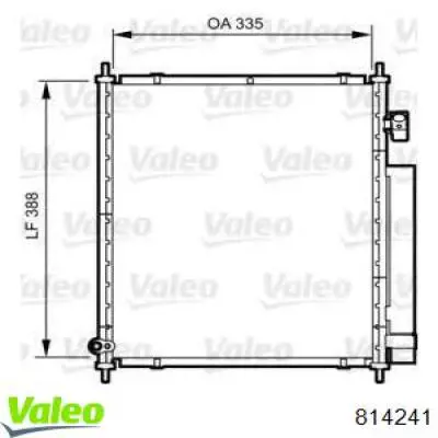 814241 VALEO Radiador de aparelho de ar condicionado