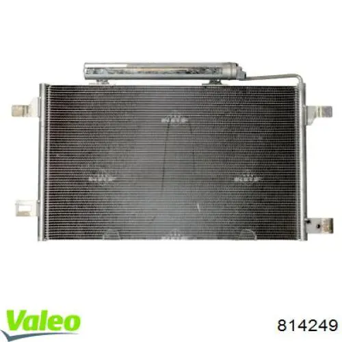 814249 VALEO Radiador de aparelho de ar condicionado