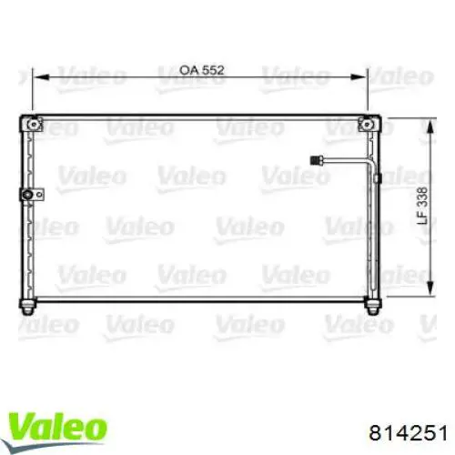 Compre GA5R61480 Mazda Radiador de aparelho de ar condicionado