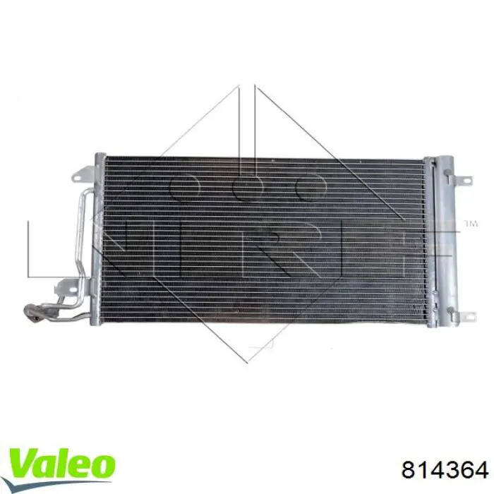 Radiador de aparelho de ar condicionado VALEO 814364 preço, a partir de 80,22 USD