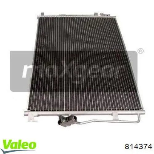 Compre 814374 VALEO Radiador de aparelho de ar condicionado