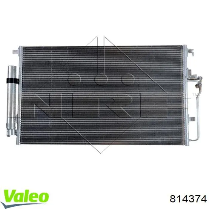 814374 VALEO Radiador de aparelho de ar condicionado