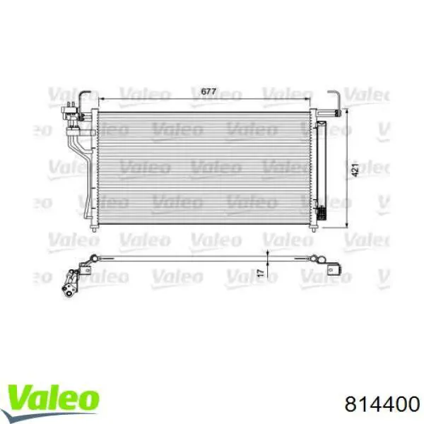 Radiador de aparelho de ar condicionado Hyundai/Kia 976064H100 preço, a partir de 155,12 USD