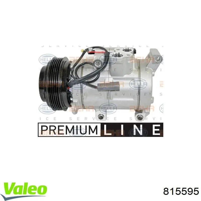 Compressor de aparelho de ar condicionado 815595 VALEO