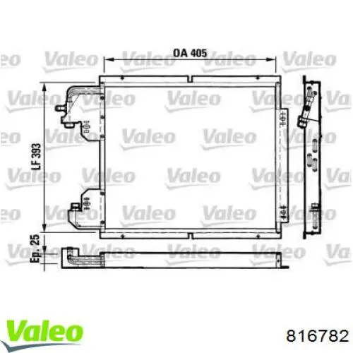 Compre 7700811354 Renault (RVI) Radiador de aparelho de ar condicionado