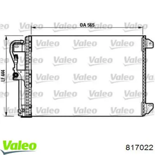 Radiador de aparelho de ar condicionado Chrysler 83403 preço, a partir de 71,63 USD