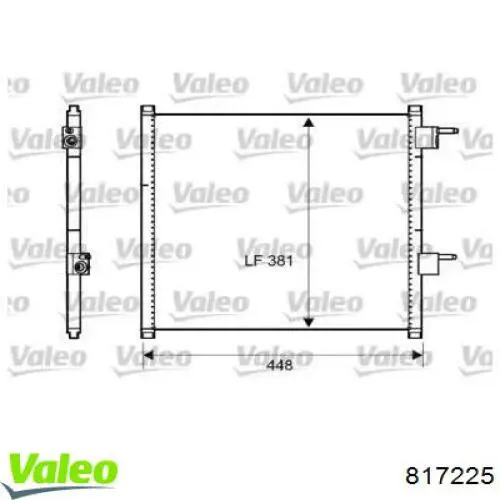 Compre 817225 VALEO Radiador de aparelho de ar condicionado