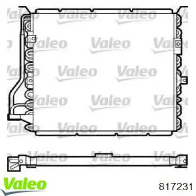 Radiador de aparelho de ar condicionado 817231 VALEO