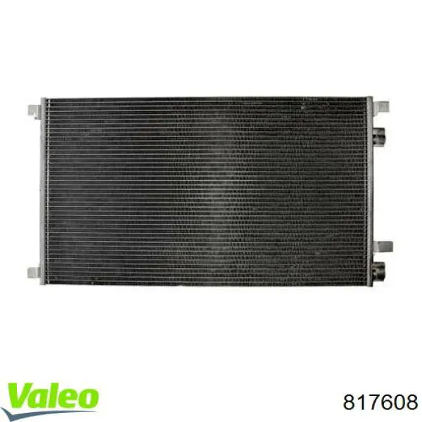 Radiador de aparelho de ar condicionado 817608 VALEO