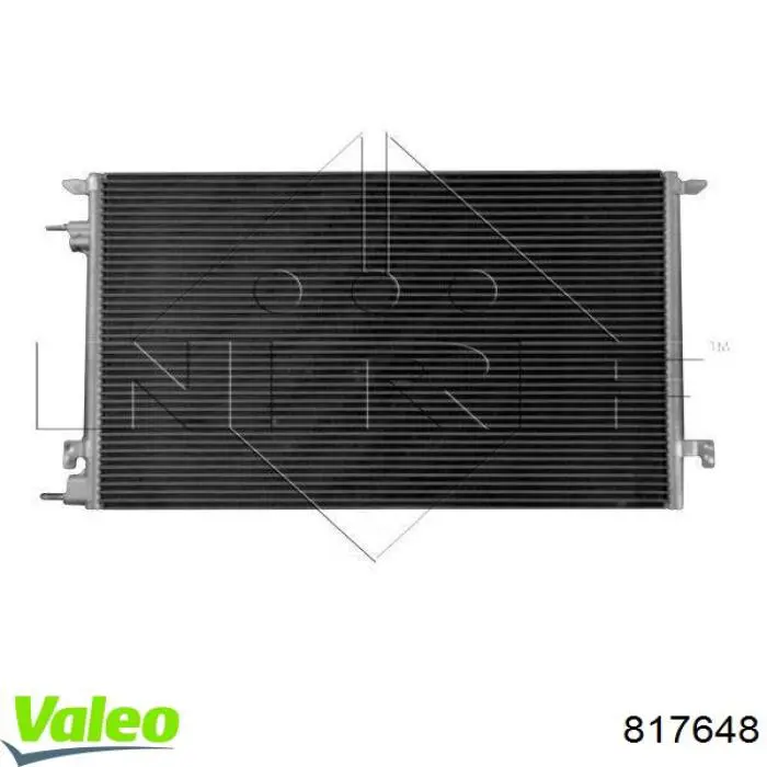 Compre 817648 VALEO Radiador de aparelho de ar condicionado
