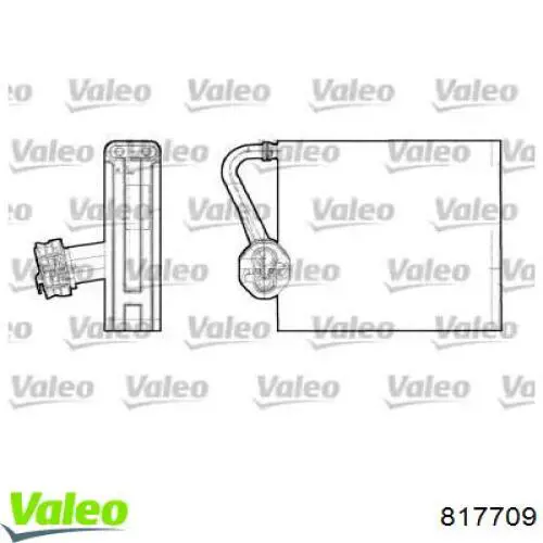 Compre 817709 VALEO Vaporizador de aparelho de ar condicionado