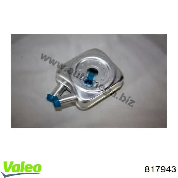 Radiador de óleo (frigorífico), debaixo de filtro 817943 VALEO