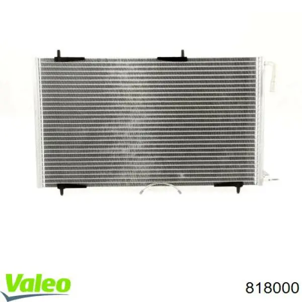 818000 VALEO Radiador de aparelho de ar condicionado