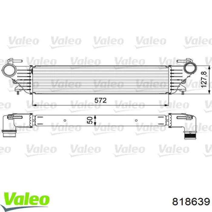 Radiador de intercooler Fiat/Alfa/Lancia 51964106 preço, a partir de 139,49 USD