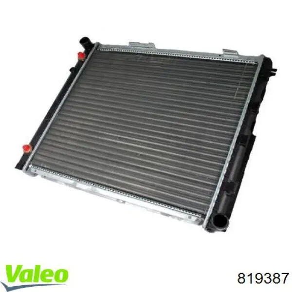 Radiador de esfriamento de motor 819387 VALEO