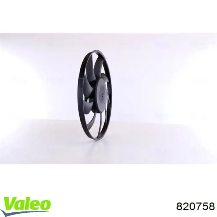 Compre 820758 VALEO Difusor do radiador de esfriamento