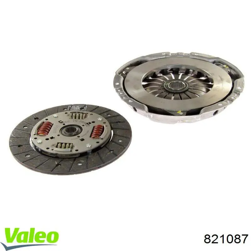 Compre 821087 VALEO Kit de embraiagem (3 peças)