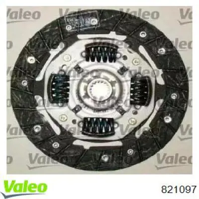 Kit de embraiagem (3 peças) 821097 VALEO
