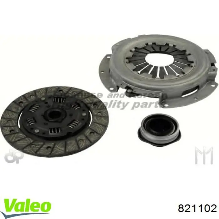 Kit de embraiagem (3 peças) 821102 VALEO