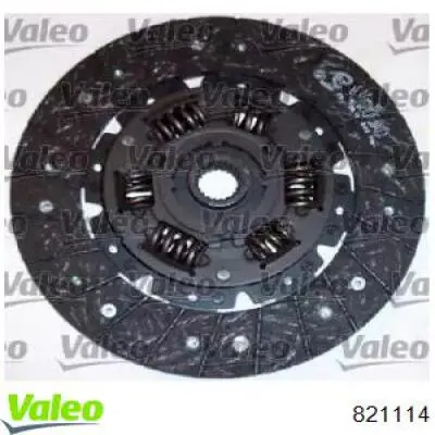 Kit de embraiagem (3 peças) 821114 VALEO