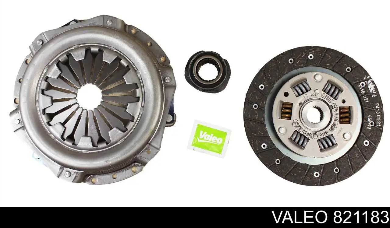 Compre 821183 VALEO Kit de embraiagem (3 peças)