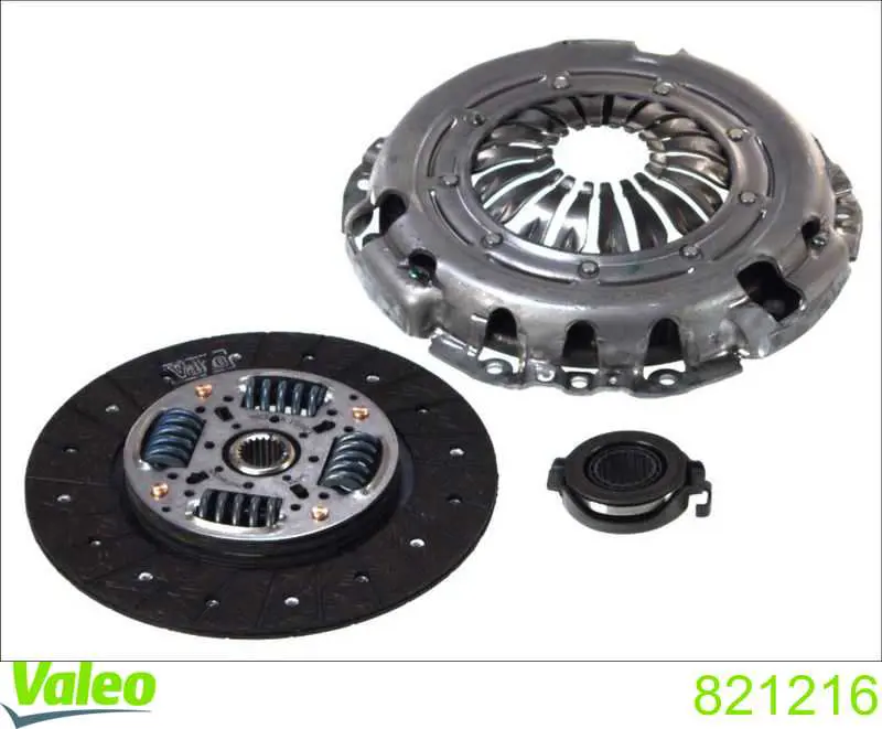 Compre 821216 VALEO Kit de embraiagem (3 peças)
