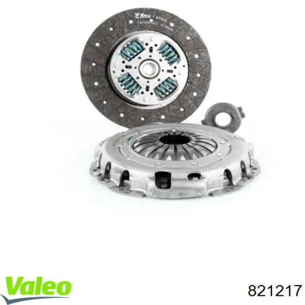 Kit de embraiagem (3 peças) 821217 VALEO
