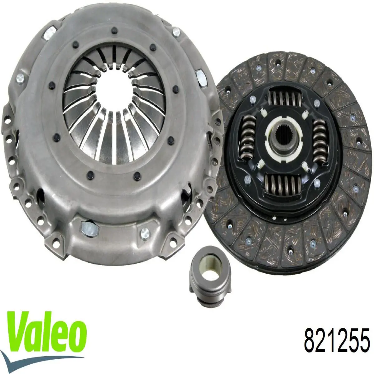 Kit de embraiagem (3 peças) 821255 VALEO