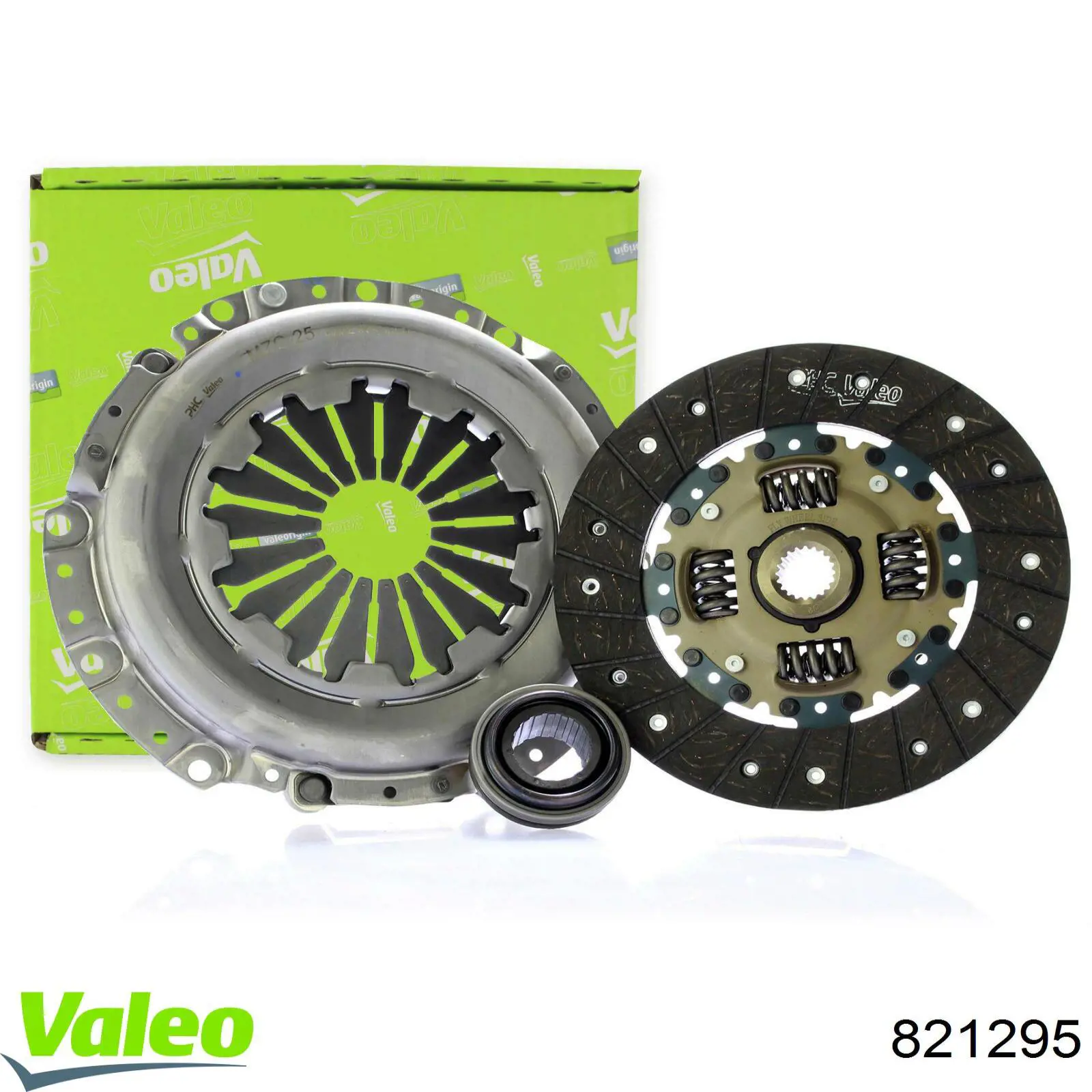 Kit de embraiagem (3 peças) 821295 VALEO